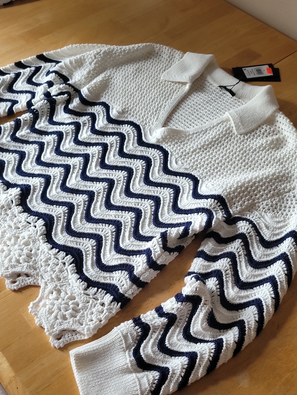 Rails Louise Sweater in Wave Stripe - Picture 4 of 12